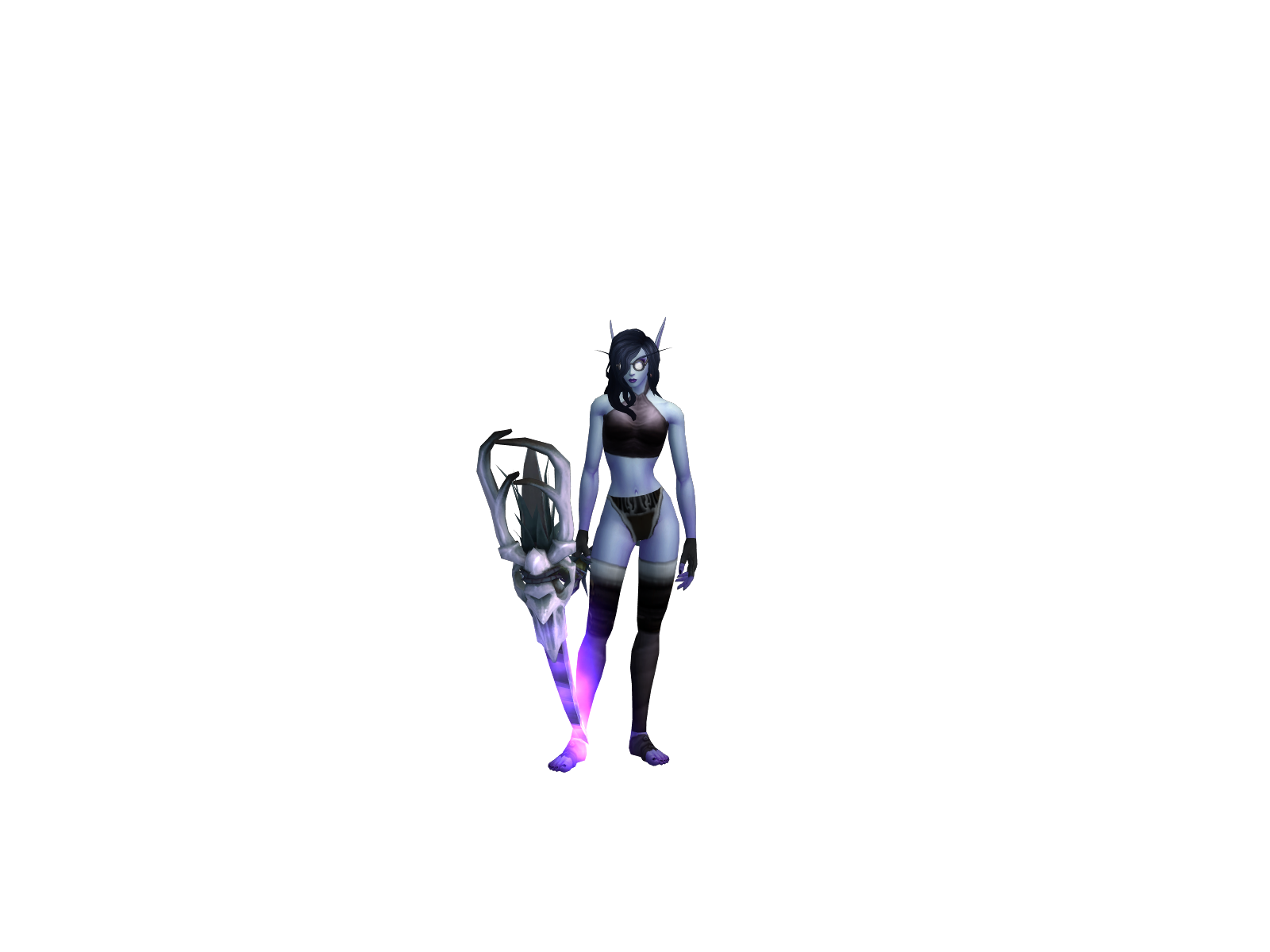 Rusalkha 3D character render