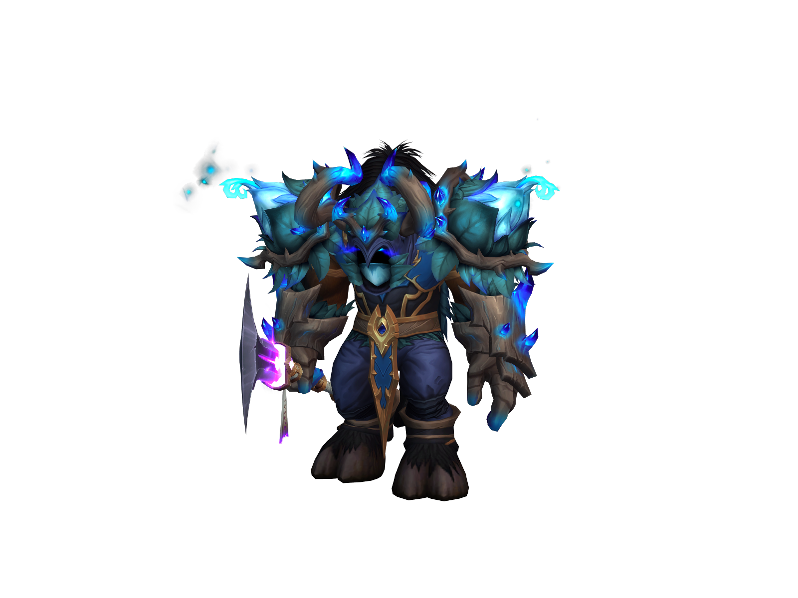 Adivino 3D character render