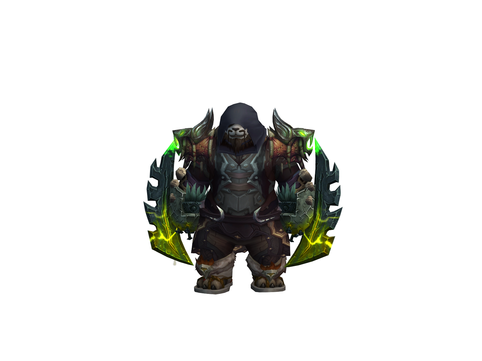 Pandorro 3D character render