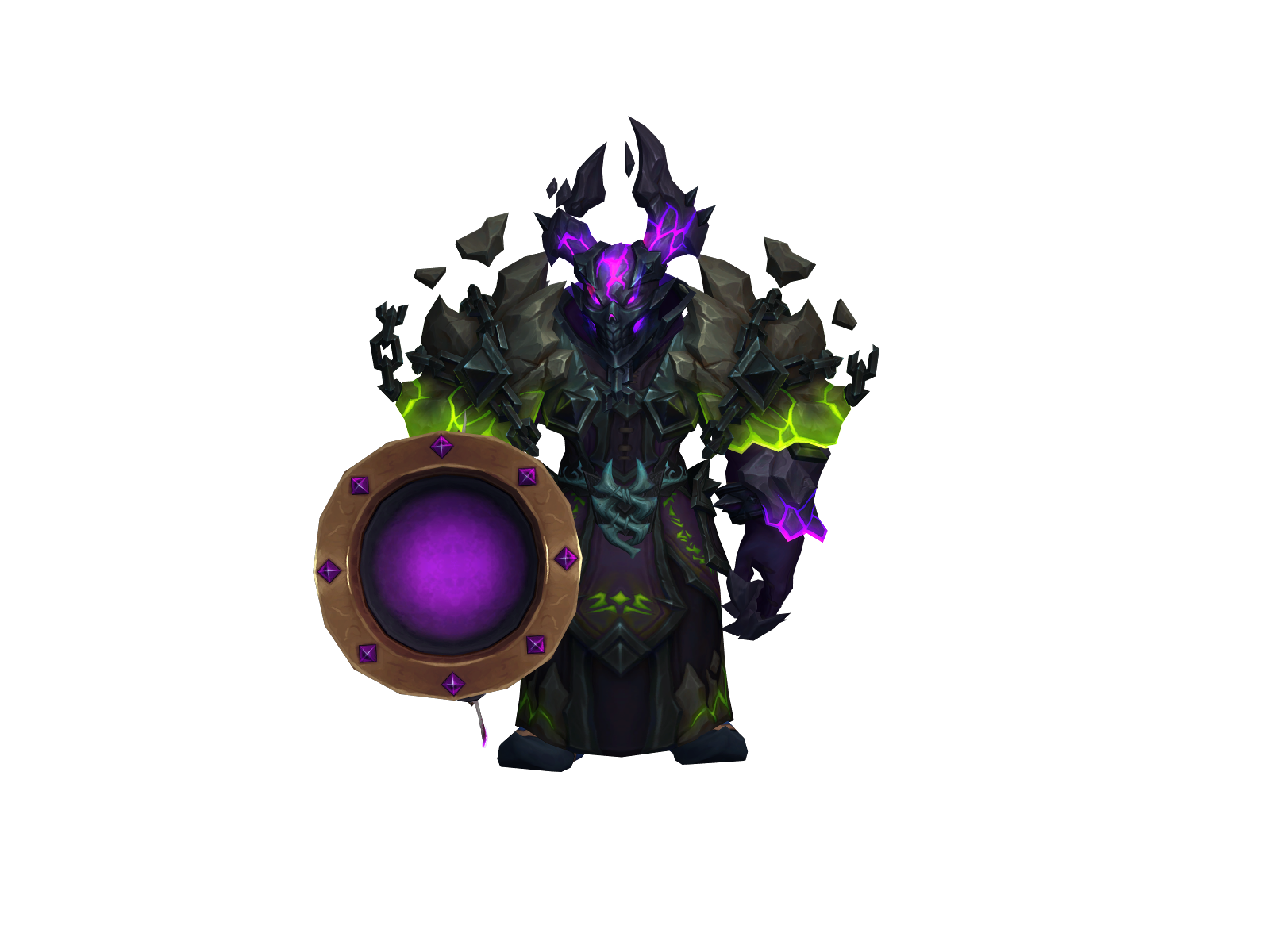 Horror 3D character render