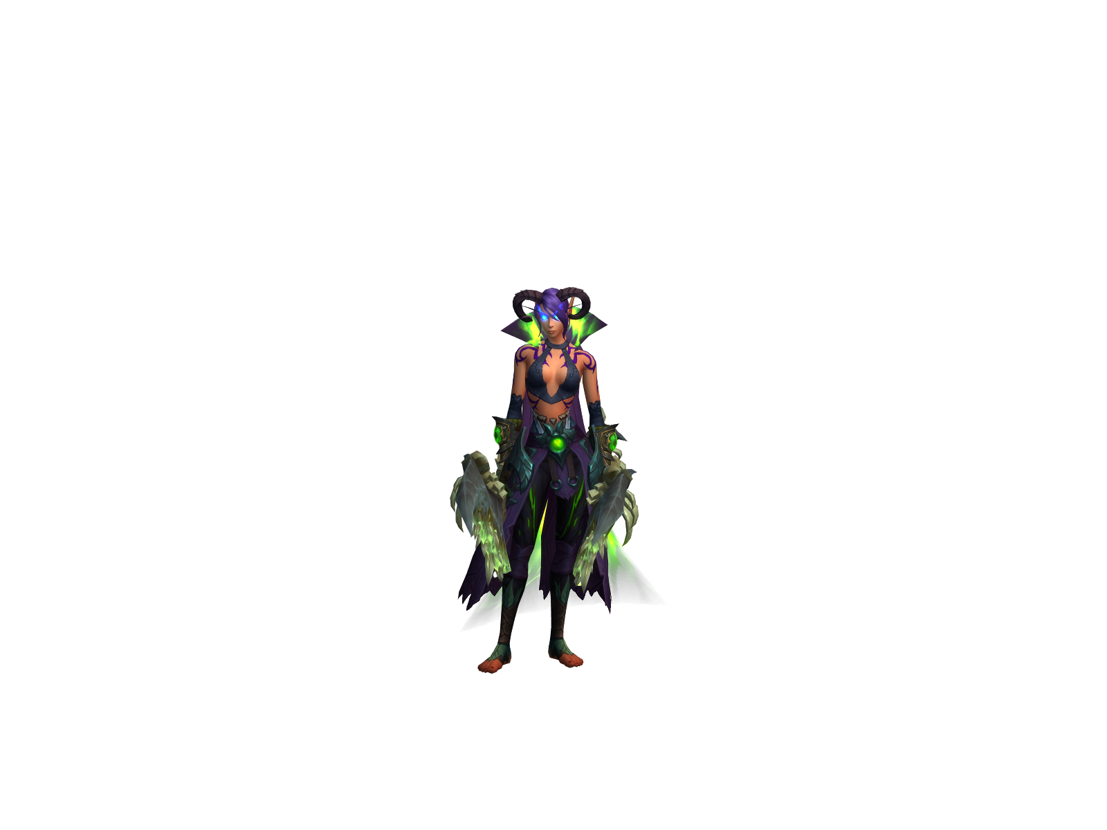 Keynis 3D character render