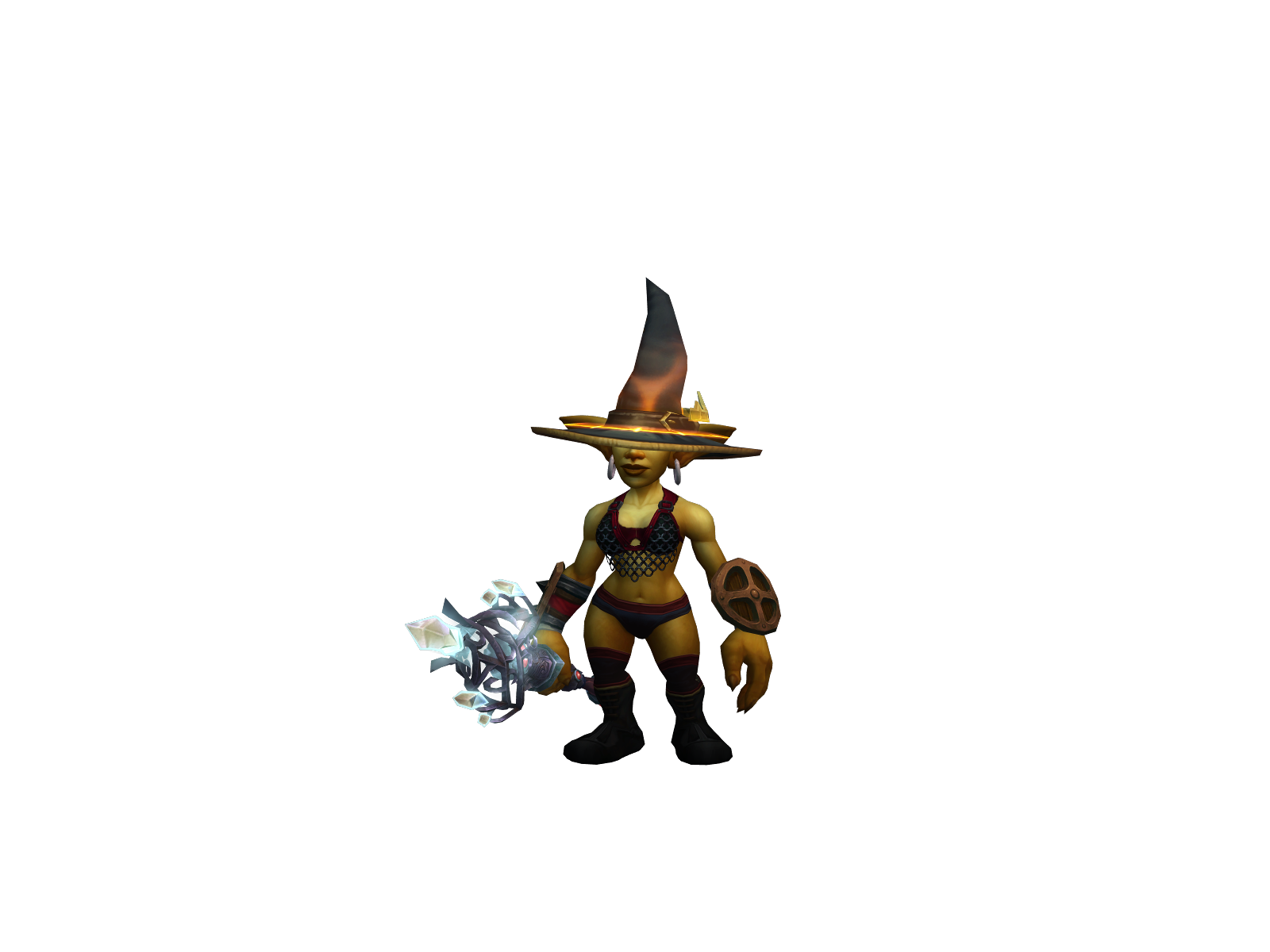Wormism 3D character render