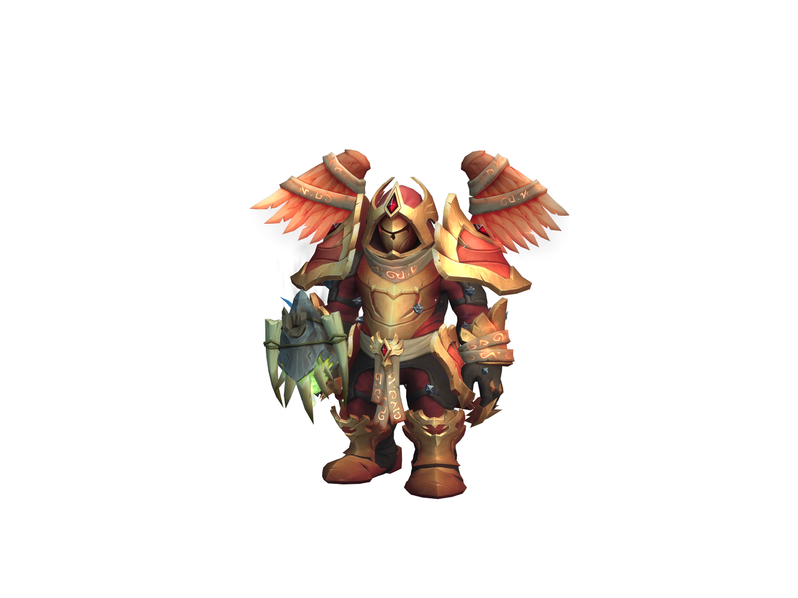 Rockhardadin 3D character render