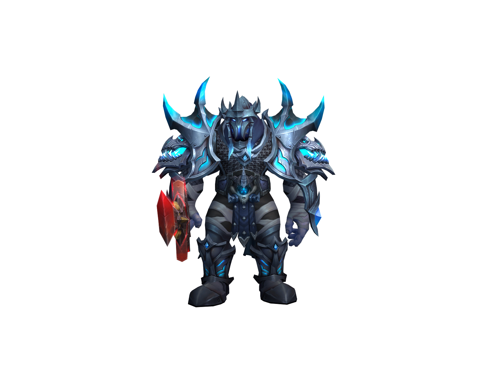 Frigus 3D character render