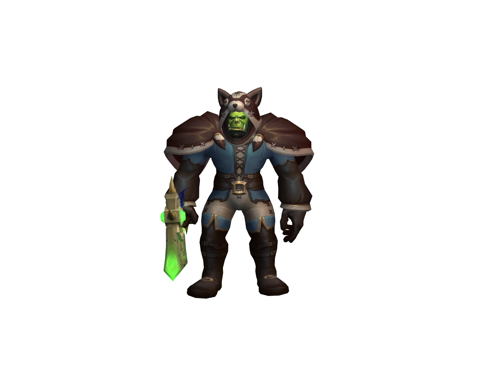 Monica 3D character render