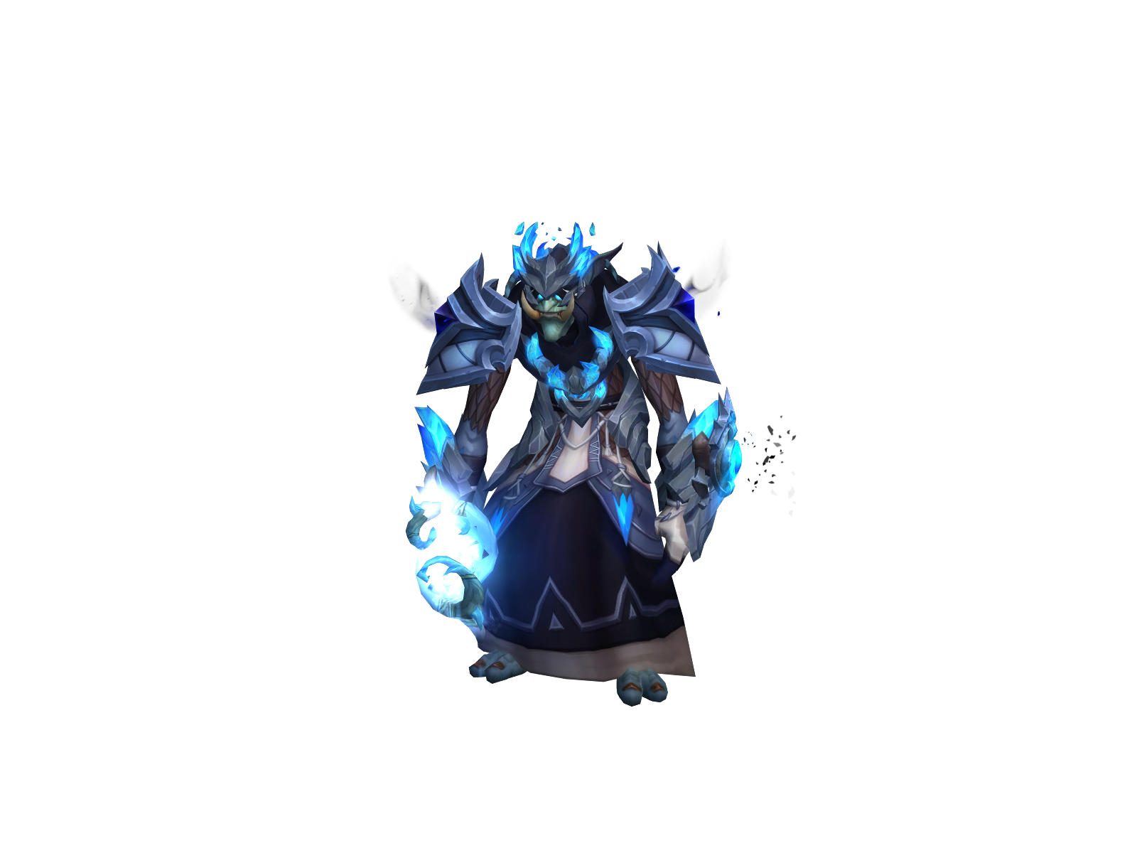 Loading 3D character render