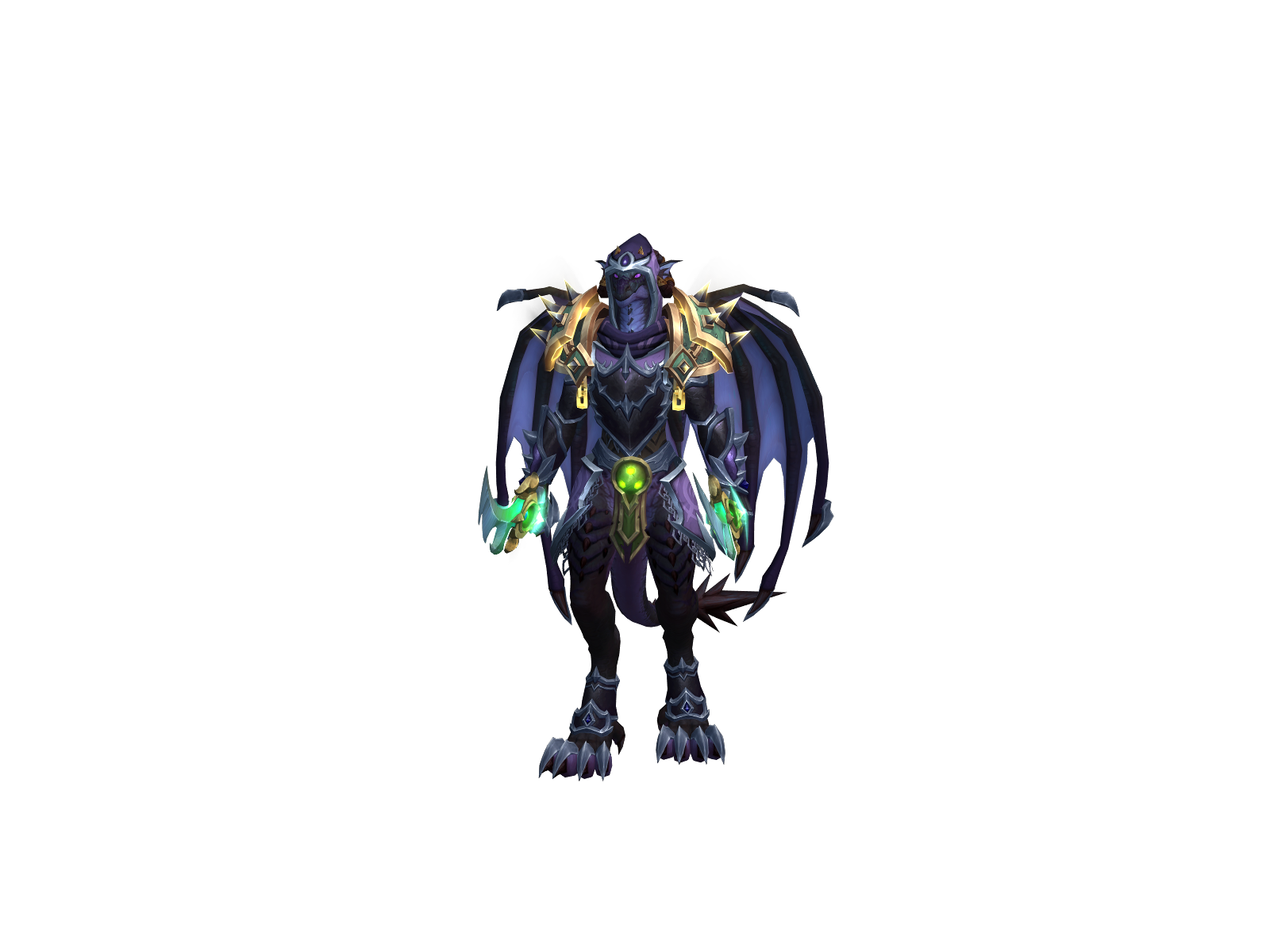 Alzith 3D character render