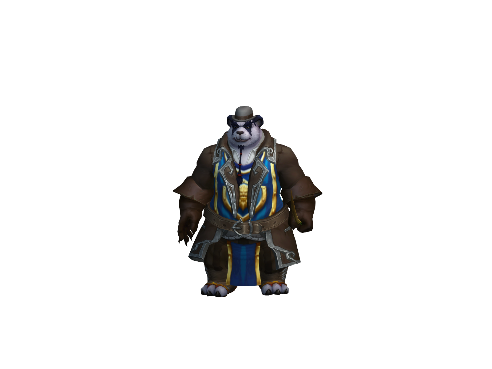 Roosevelt 3D character render