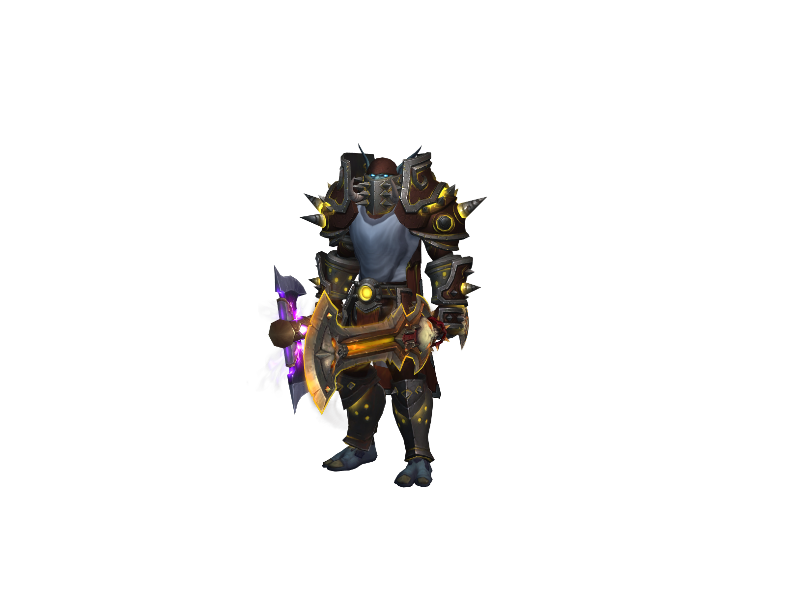 Yedan 3D character render