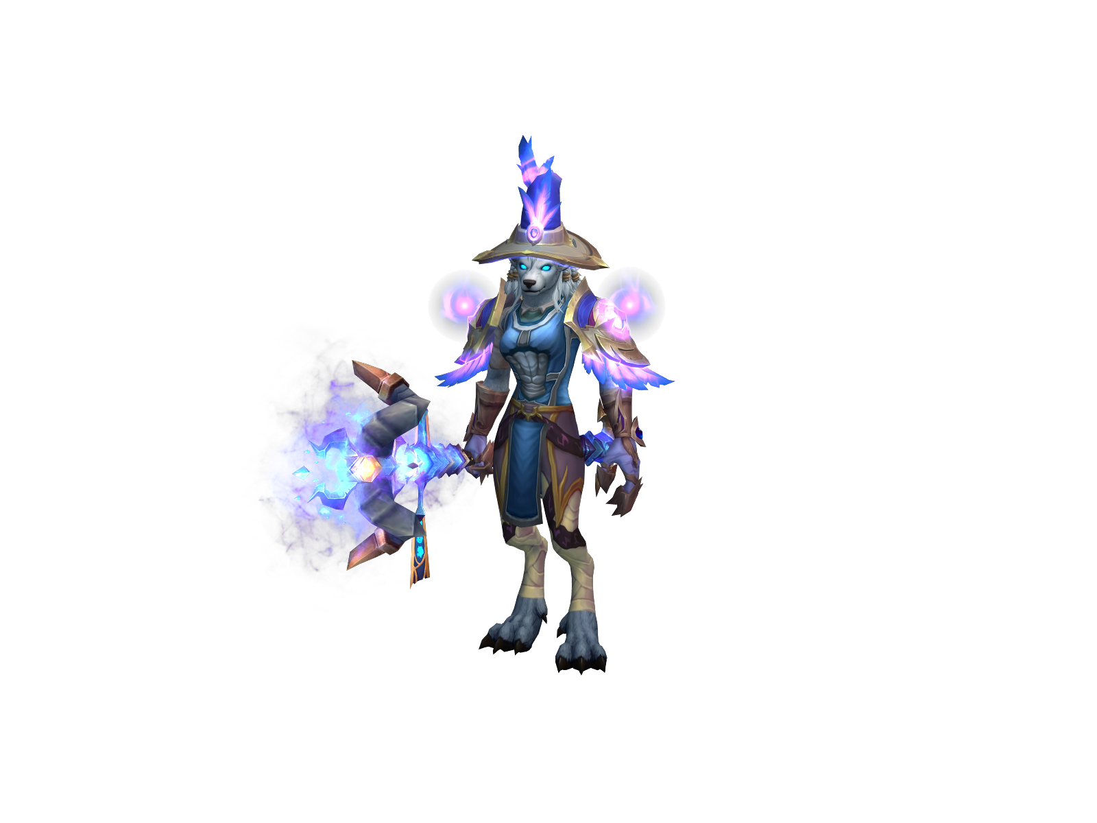 Fyshnage 3D character render
