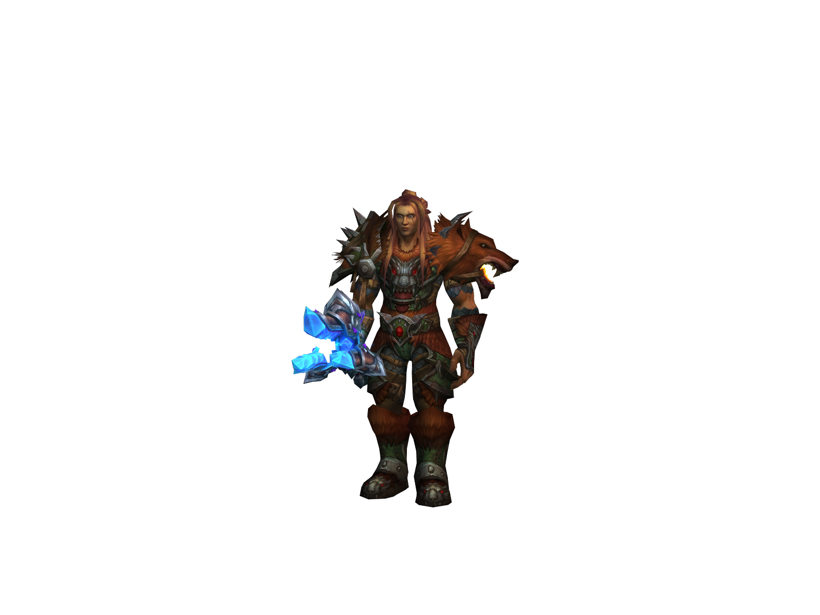 Turok 3D character render