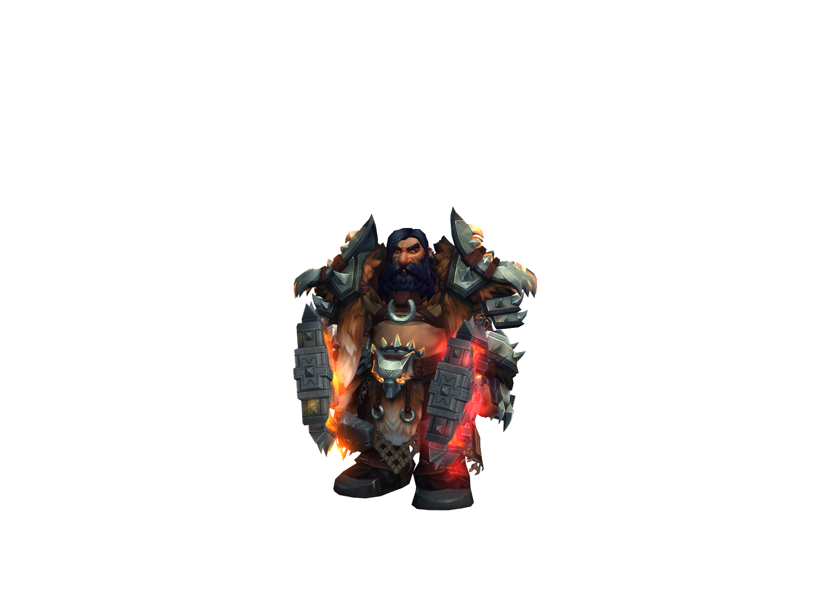 Boru 3D character render