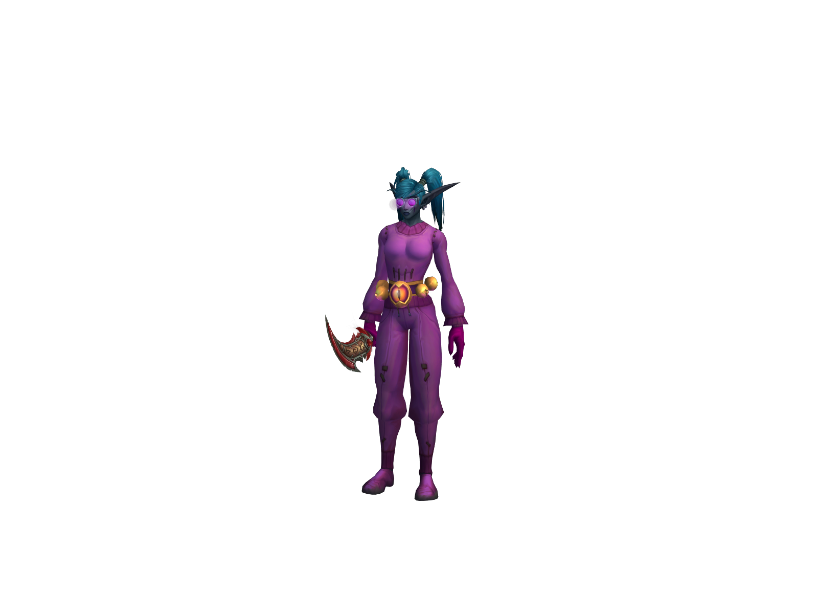 Mitman 3D character render