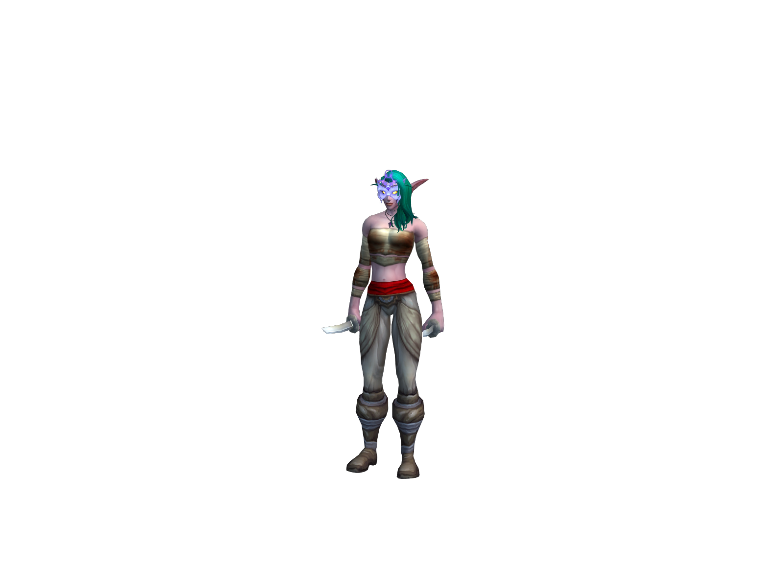 Ilesire 3D character render