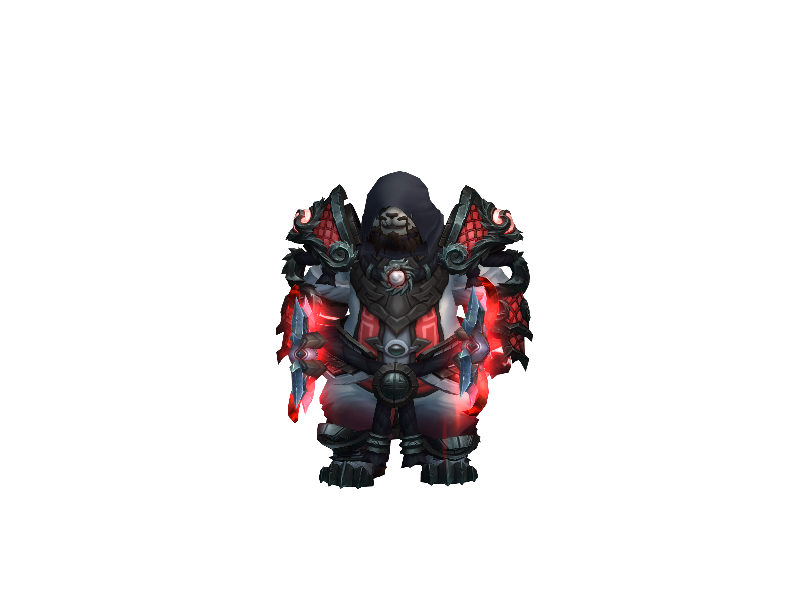 Mongfoopanda 3D character render