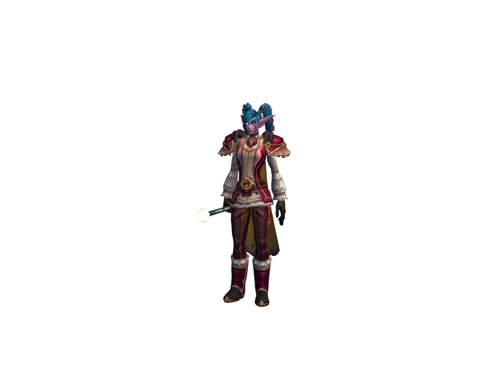 Moistice 3D character render