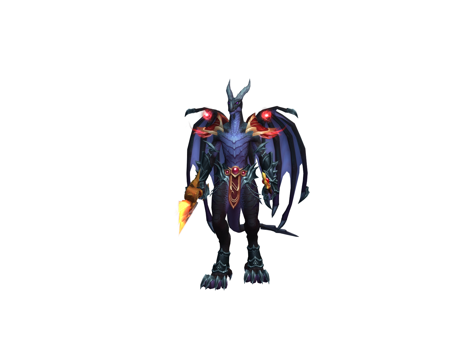 Azenatra 3D character render