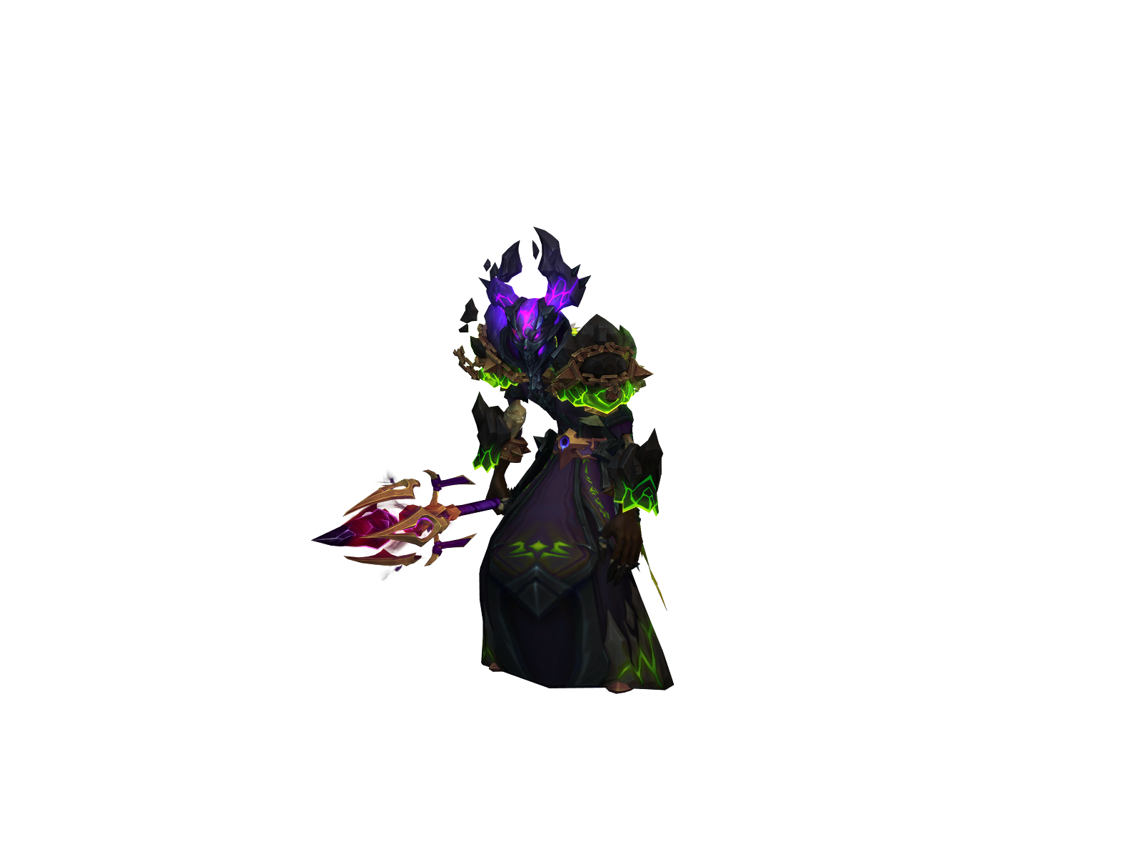 Zerathis 3D character render