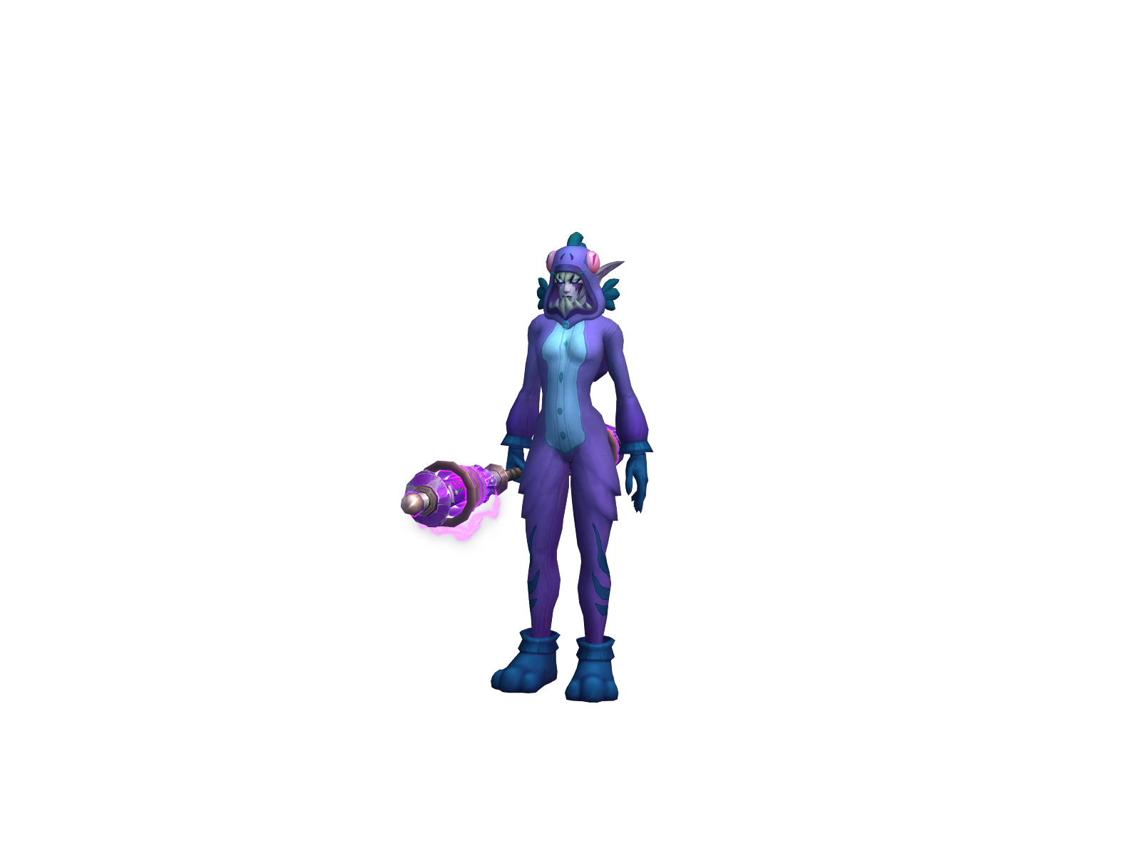 Traveler 3D character render