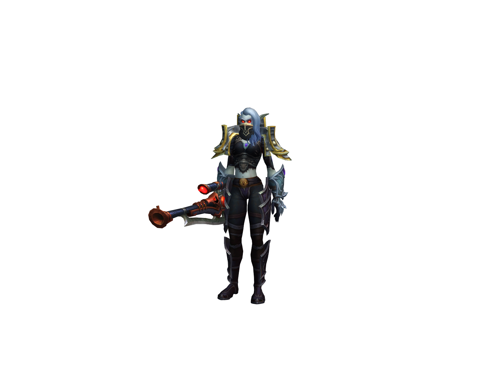 Debuter 3D character render