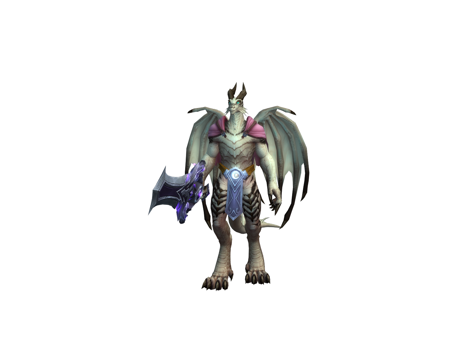 Rhinodragon 3D character render