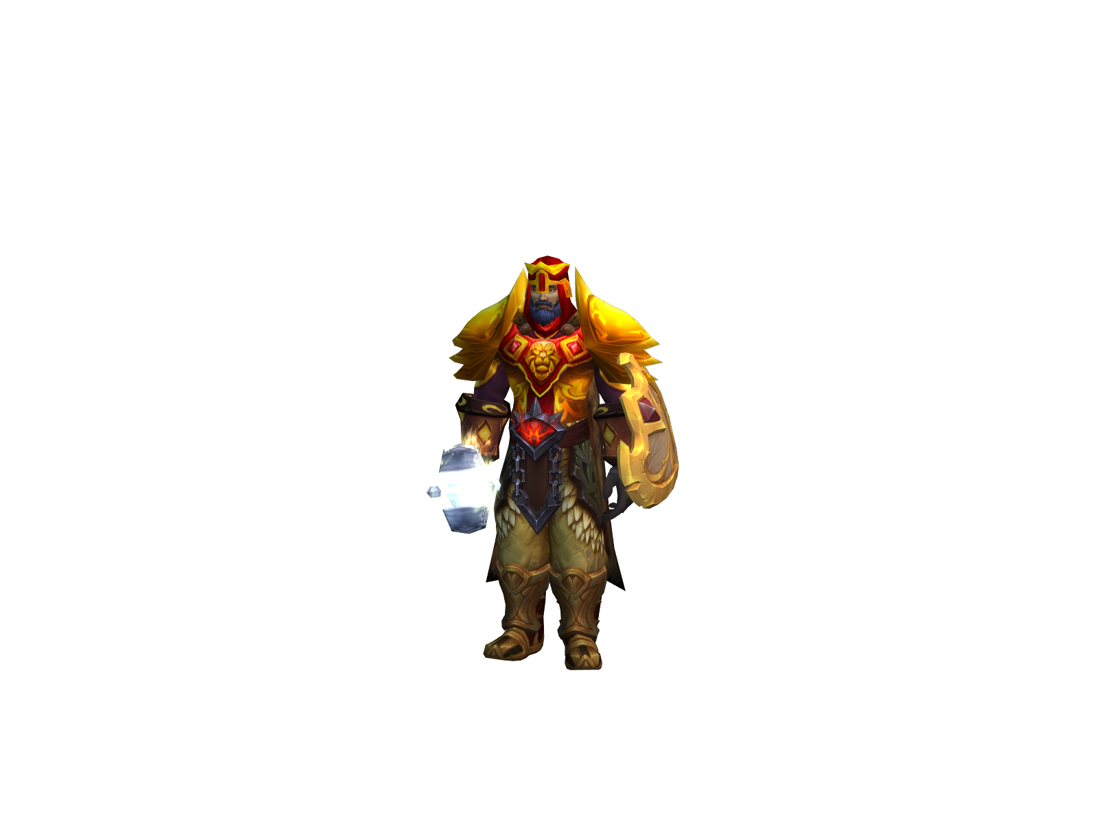 Lightmonarch 3D character render