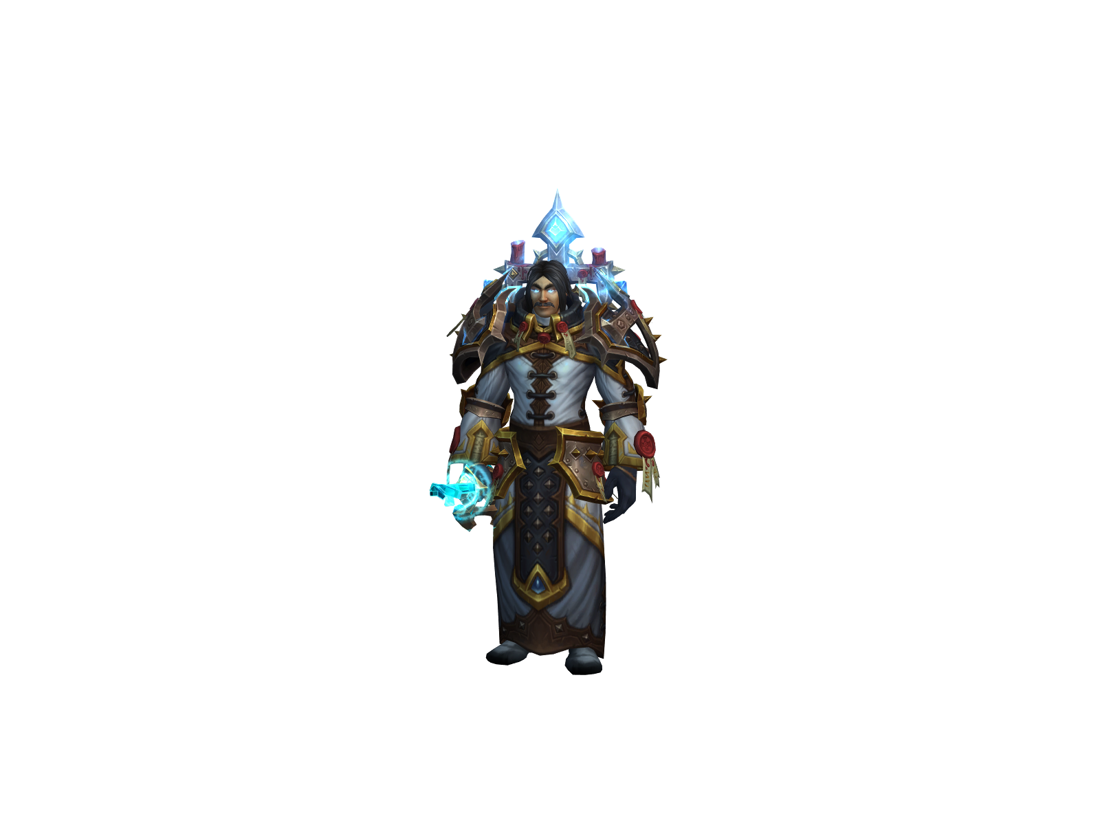 Blu 3D character render