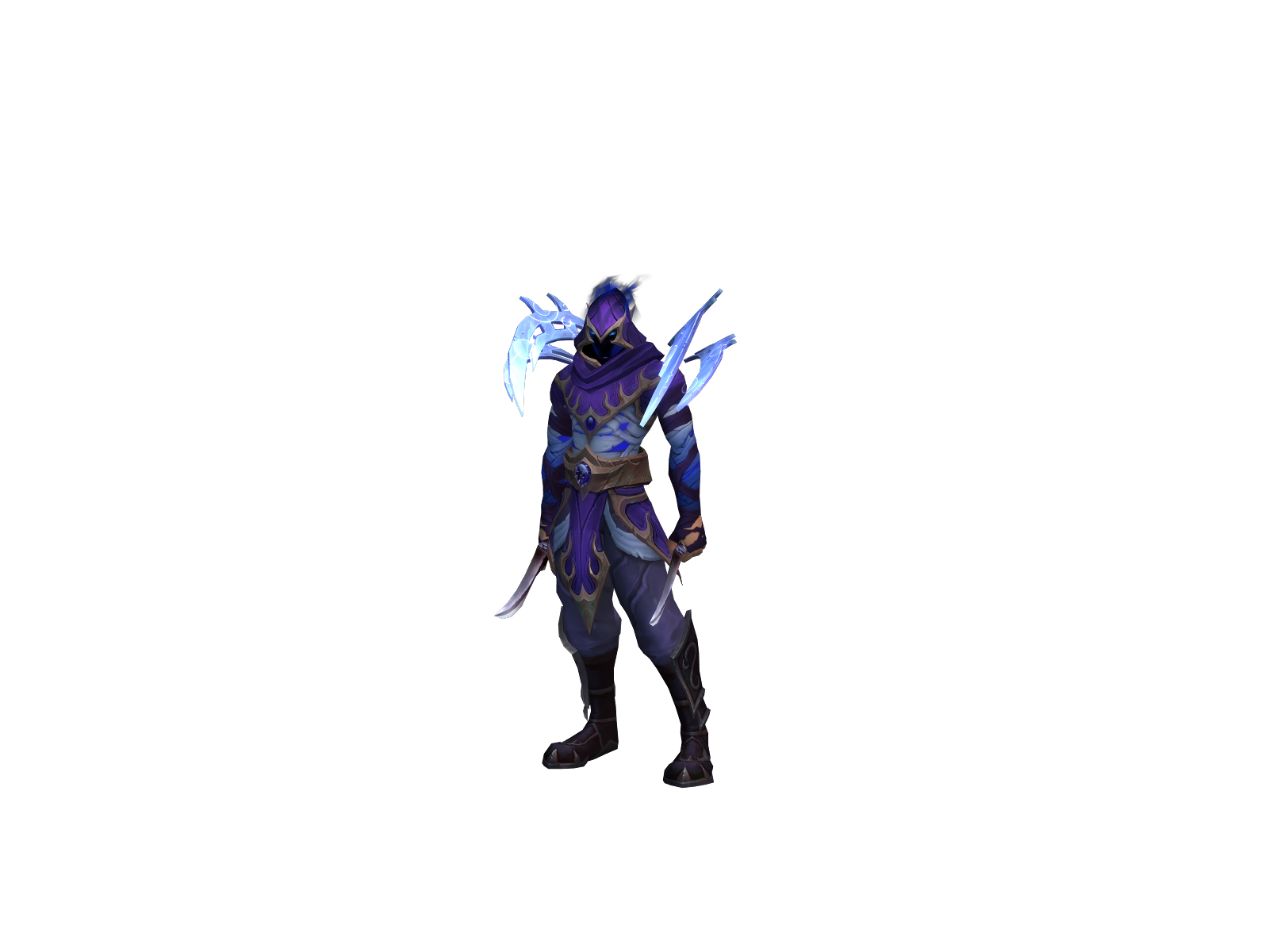 Knive 3D character render