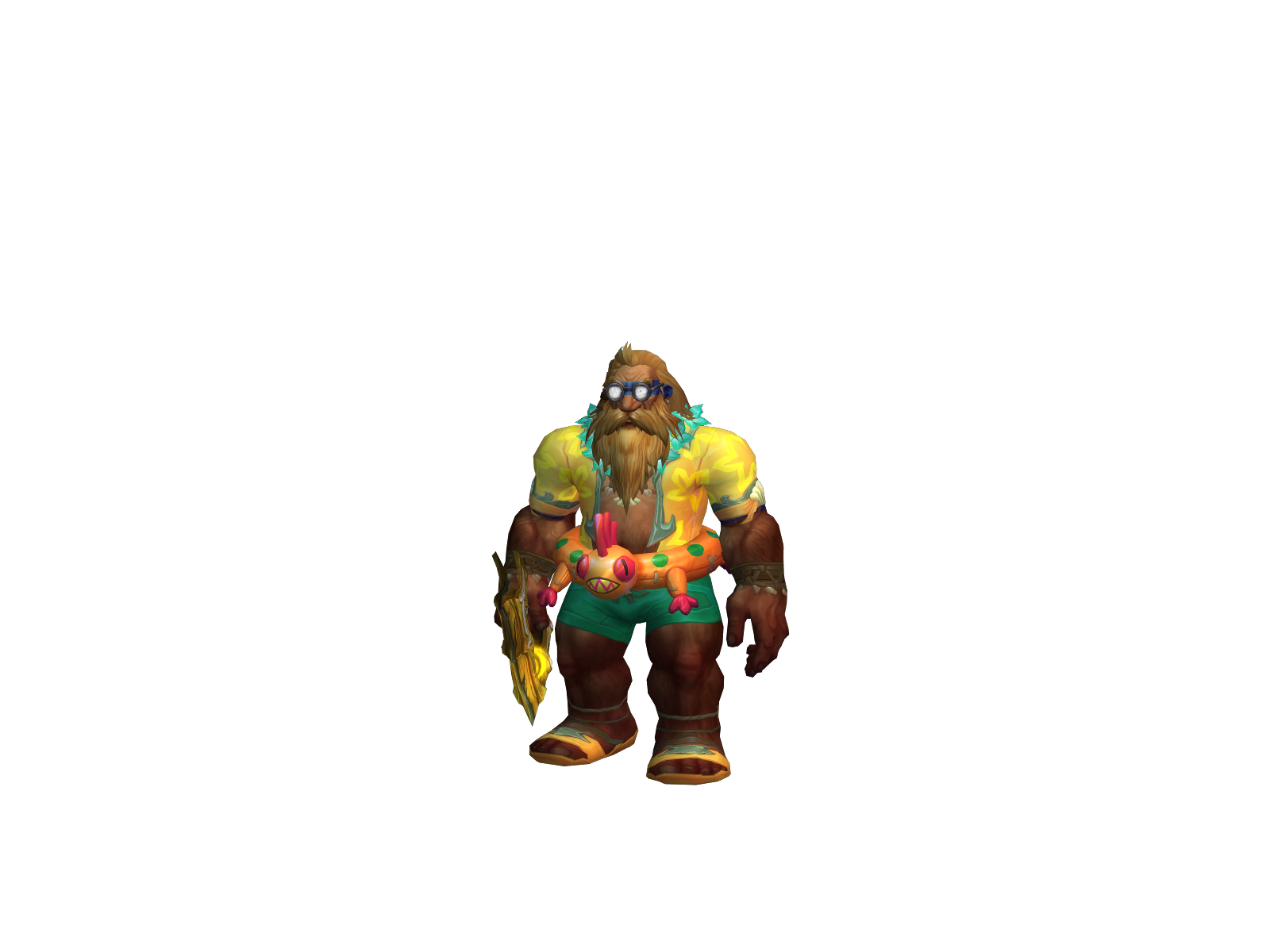 Moonm 3D character render
