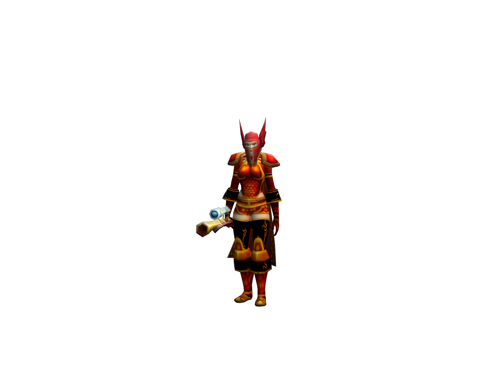 Kirakatar 3D character render