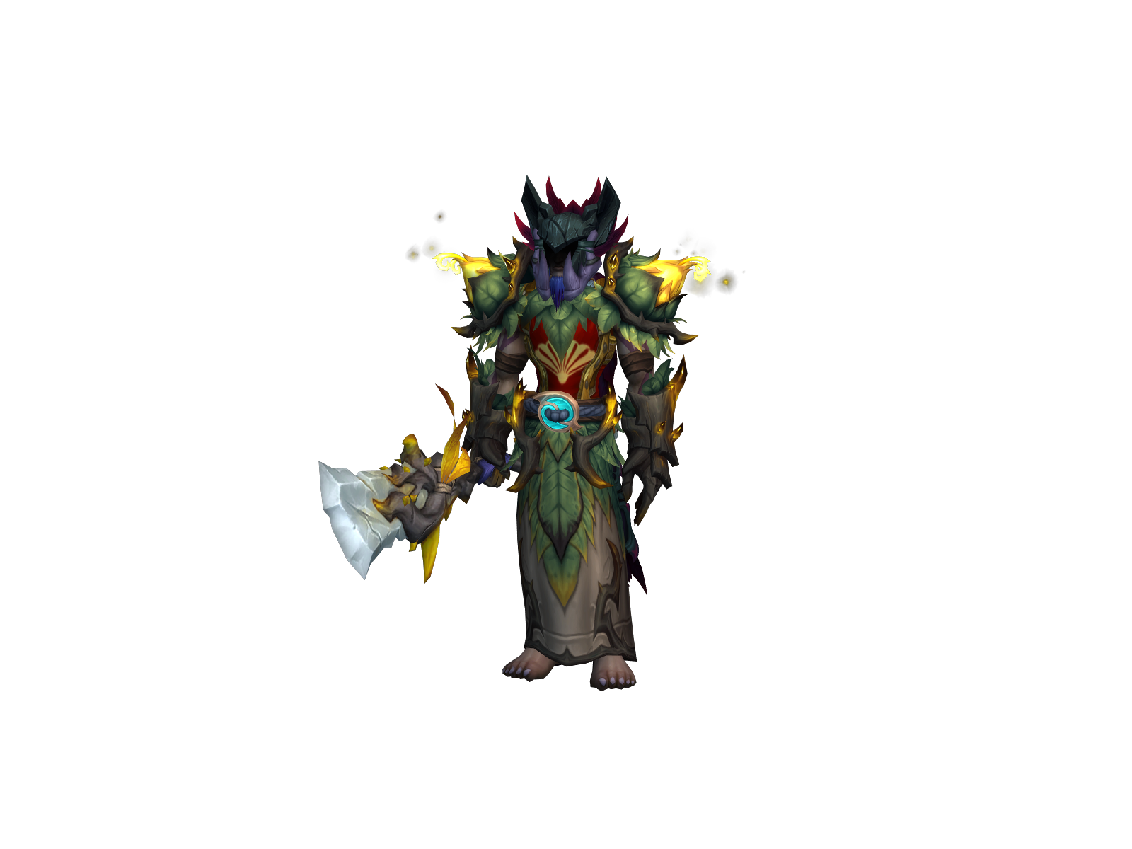 Trizag 3D character render