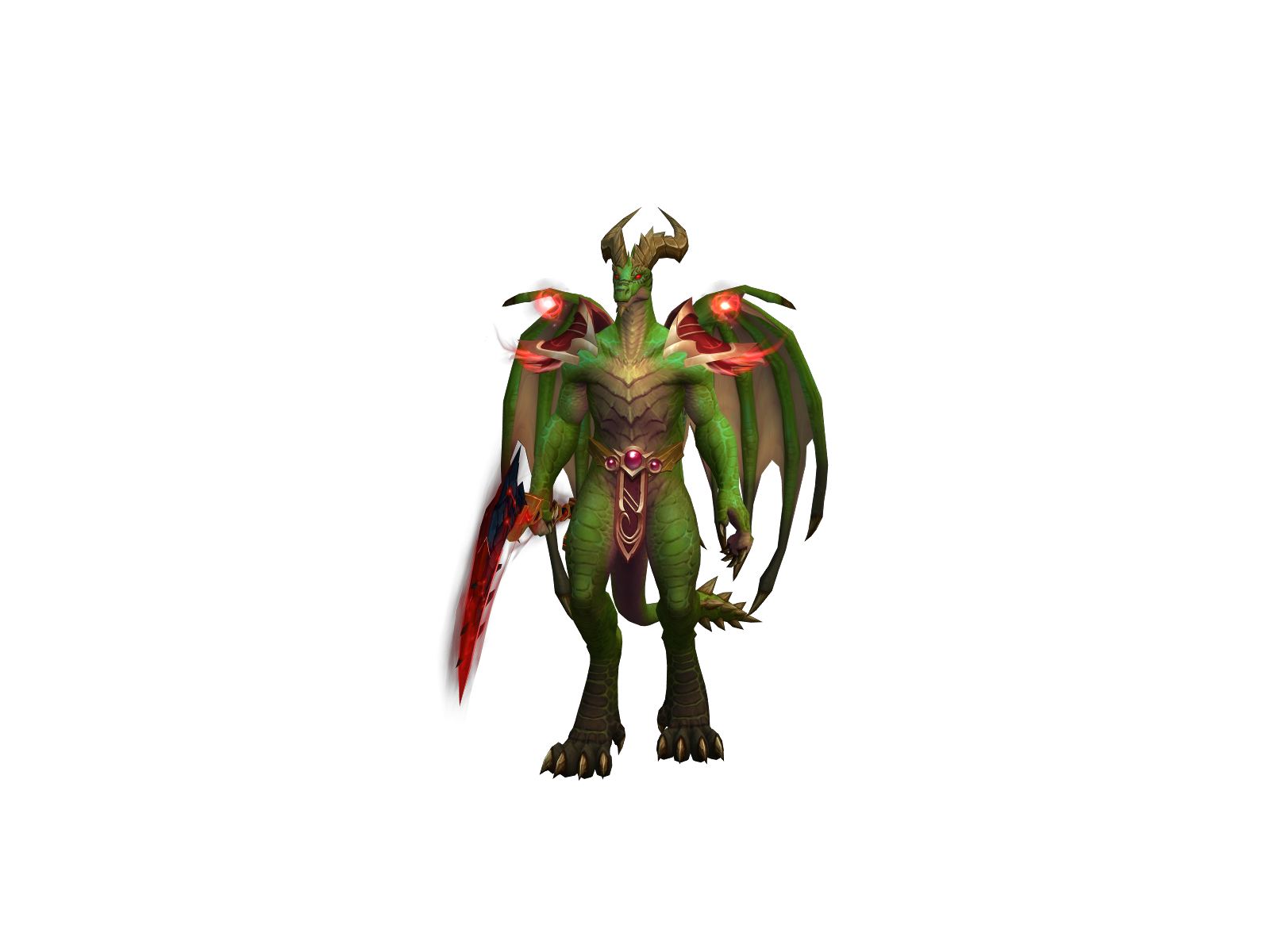 Sshenron 3D character render