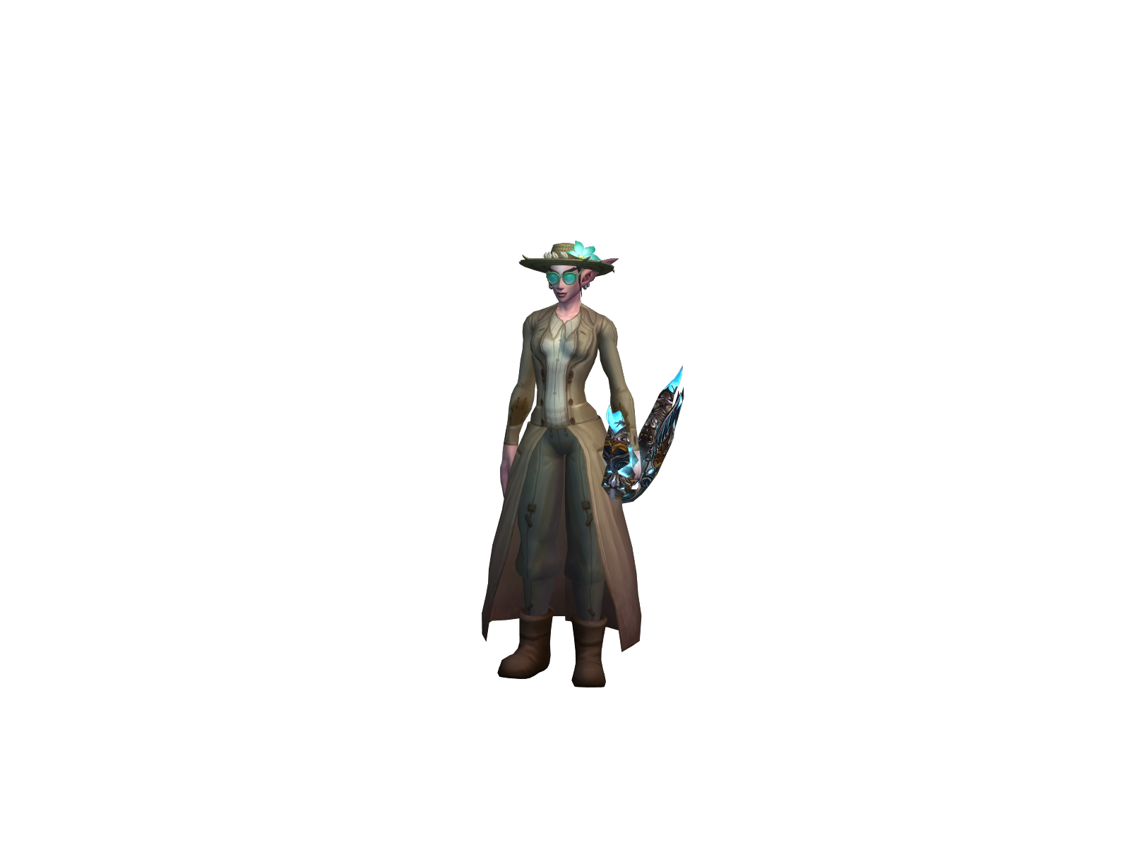 Oq 3D character render