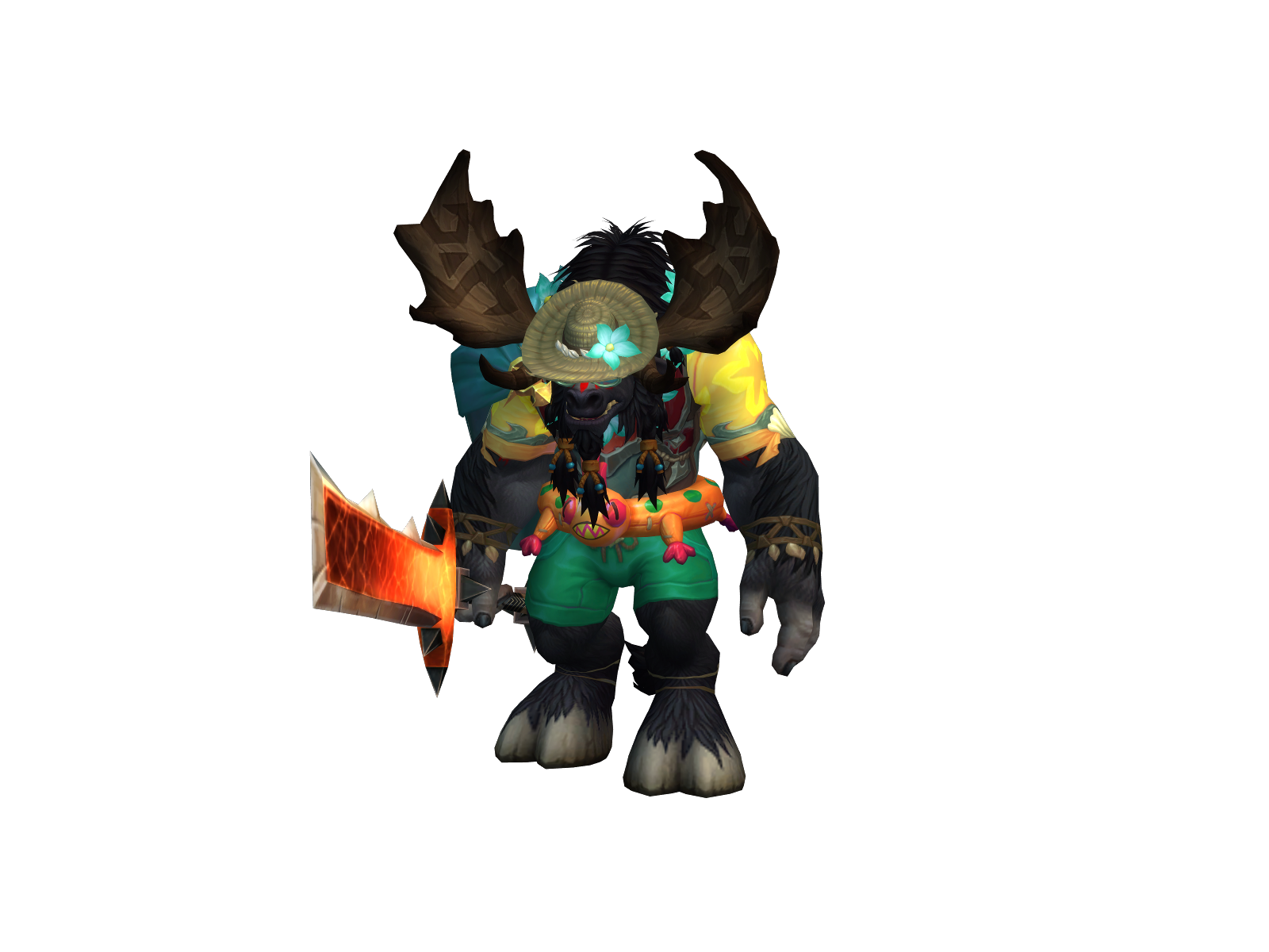 Shriyow 3D character render