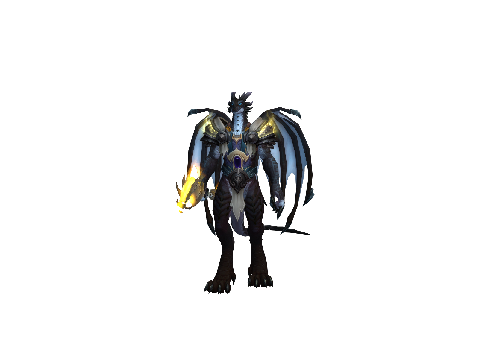 Jzdracthyr 3D character render