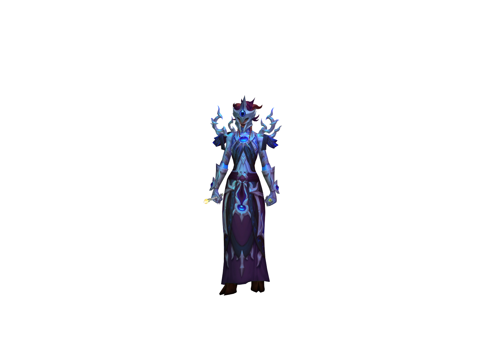 Violetsong 3D character render