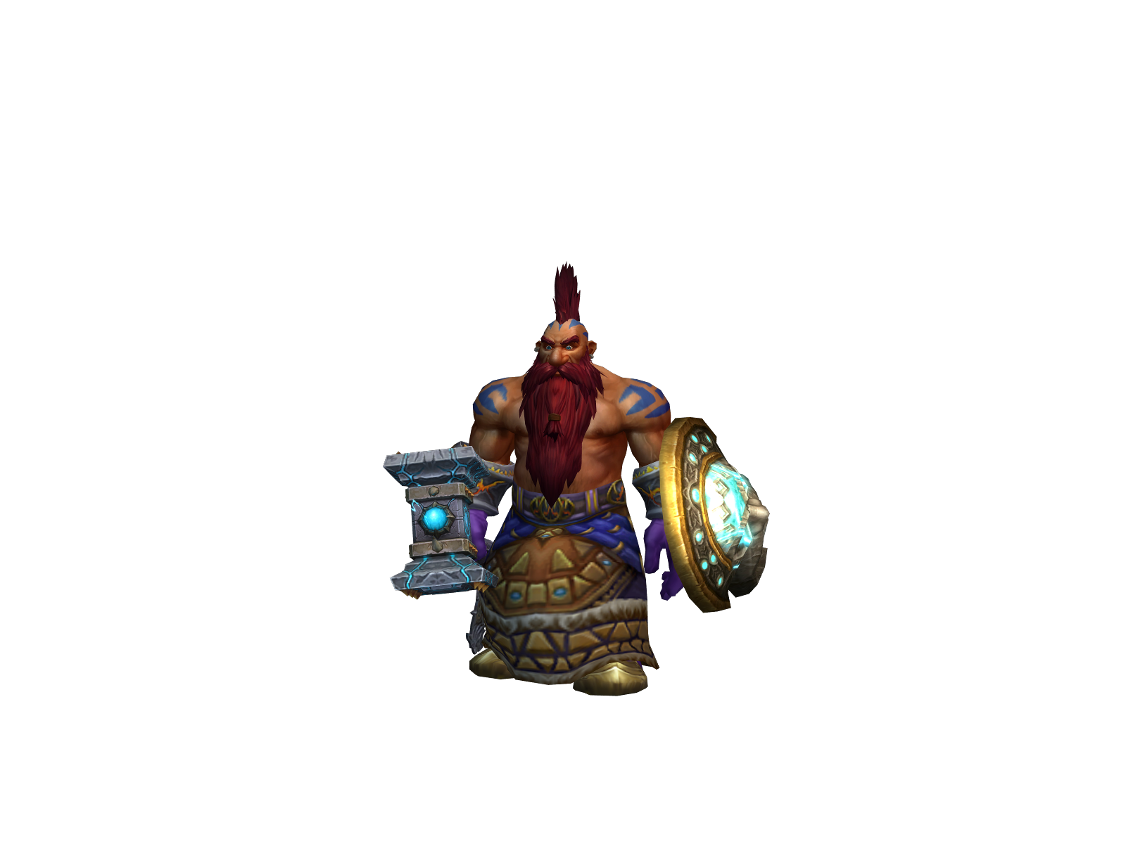 Mjolnar 3D character render