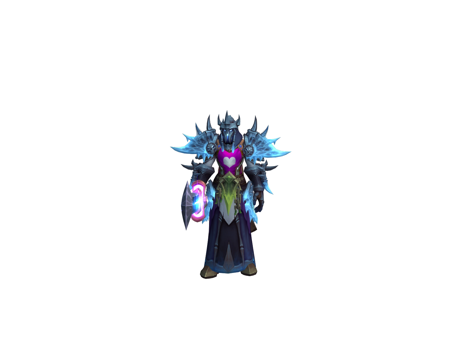 Meqeight 3D character render