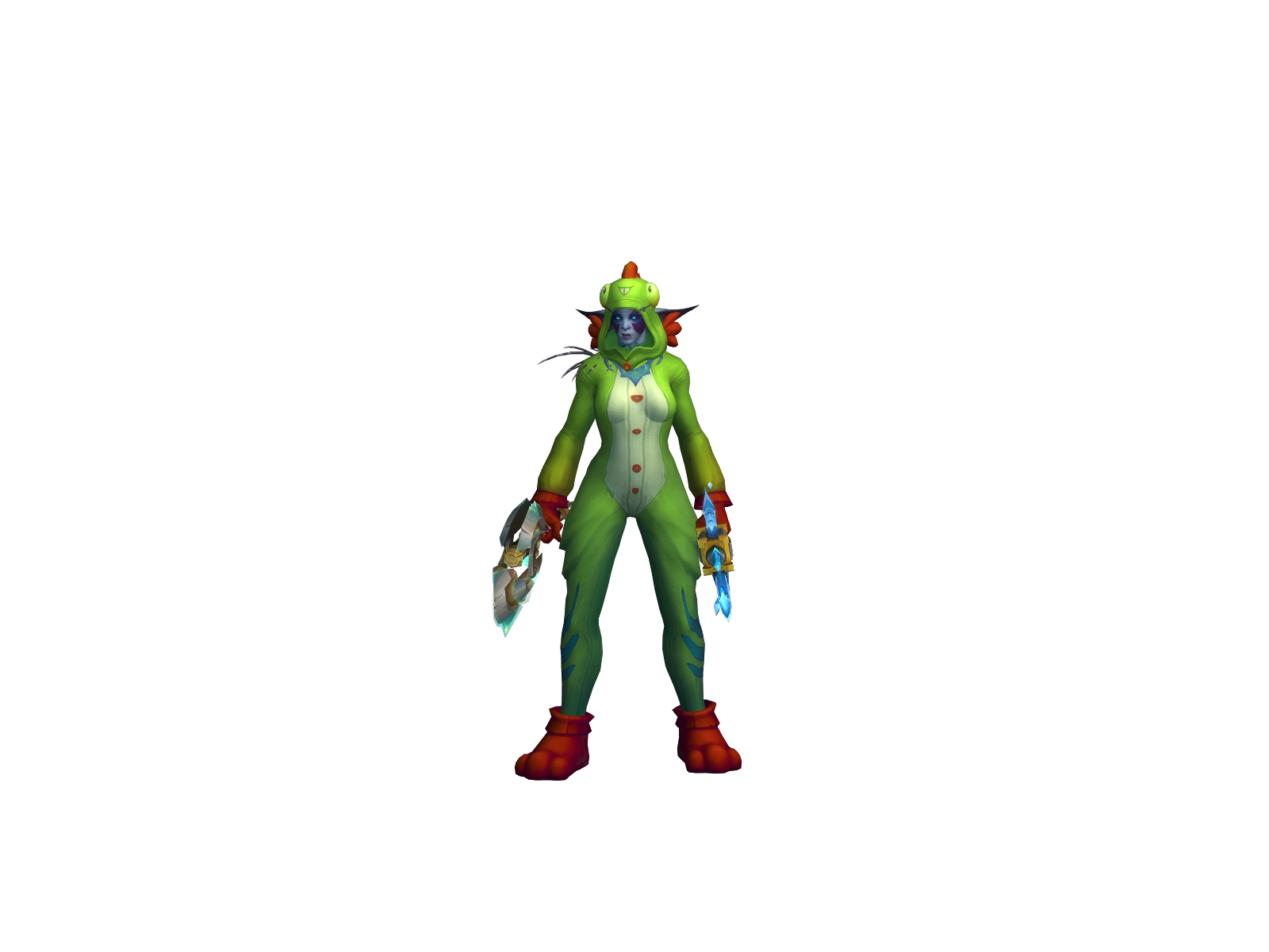 Eyxz 3D character render