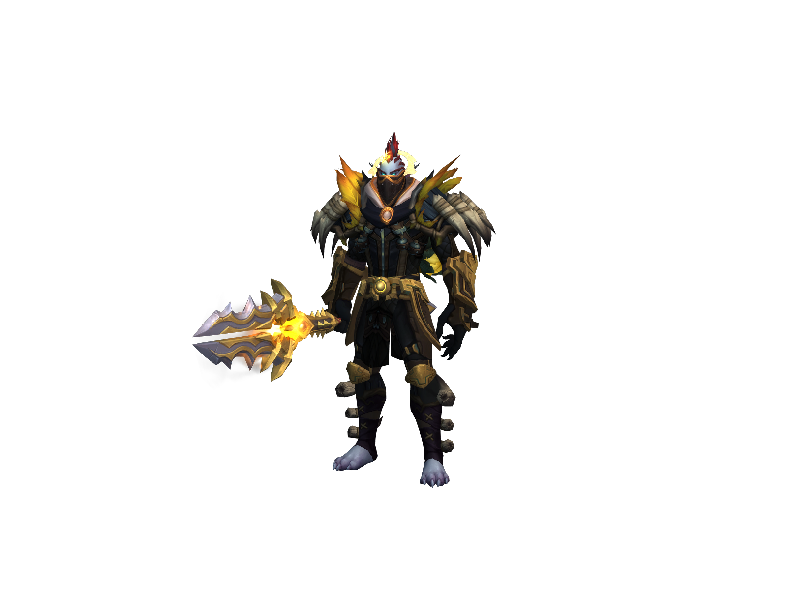 Zurkses 3D character render