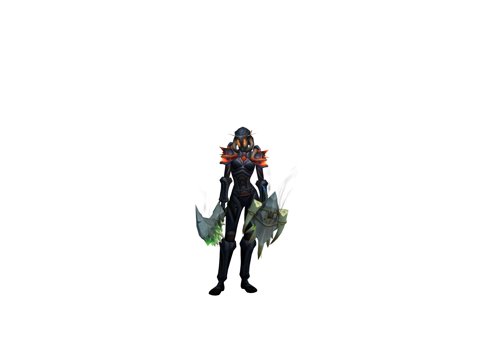 Blessbabyx 3D character render