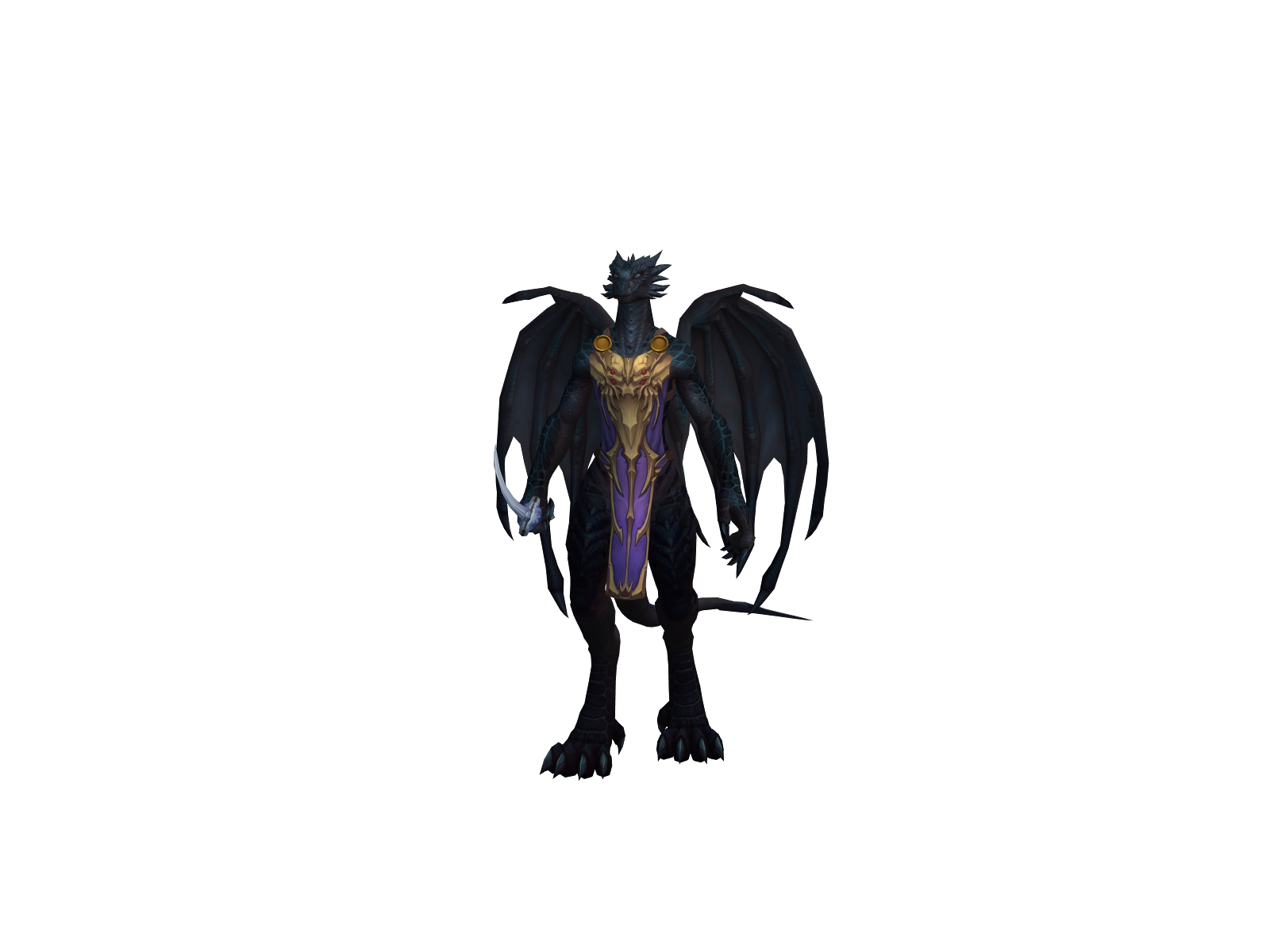 Dracøs 3D character render