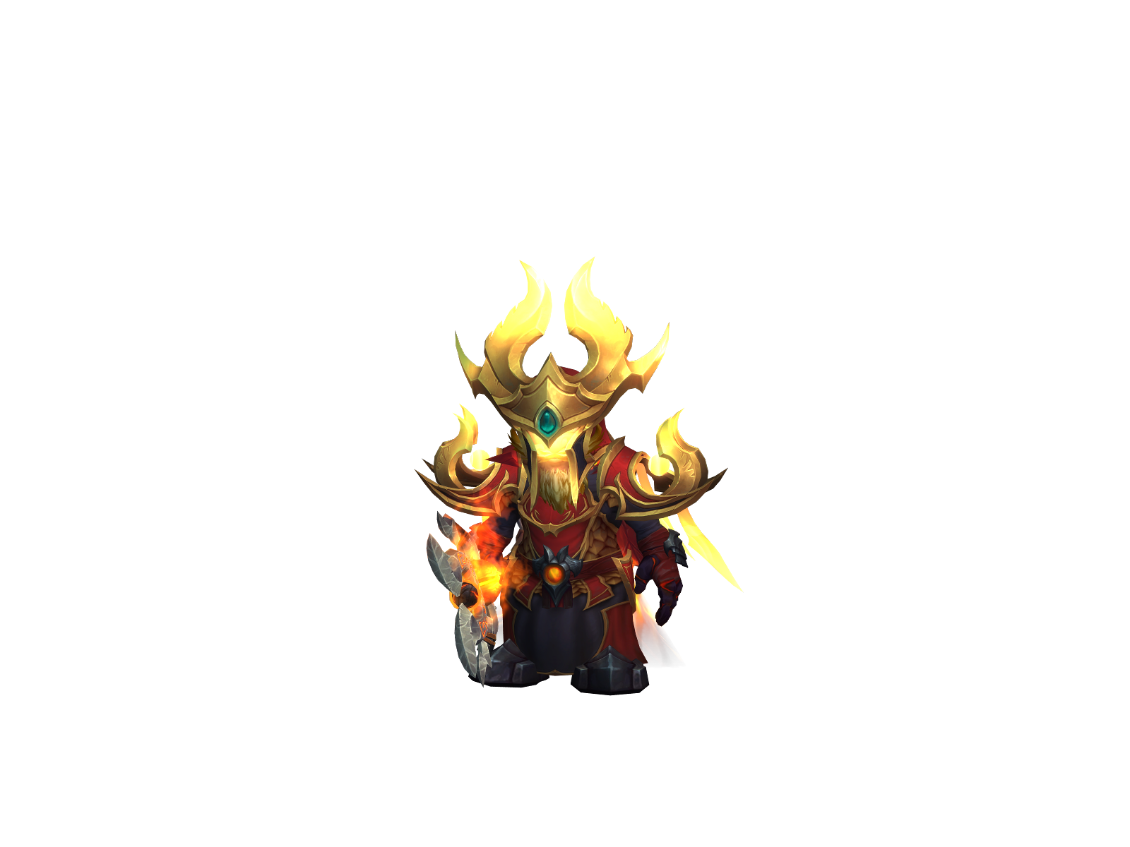 Whick 3D character render