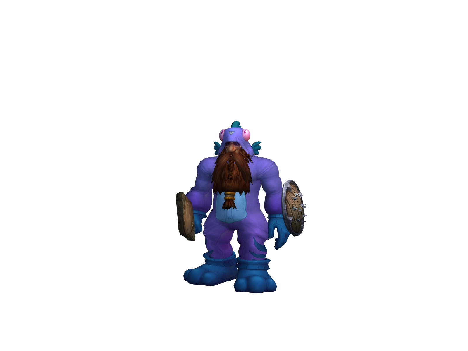 Helpwarr 3D character render