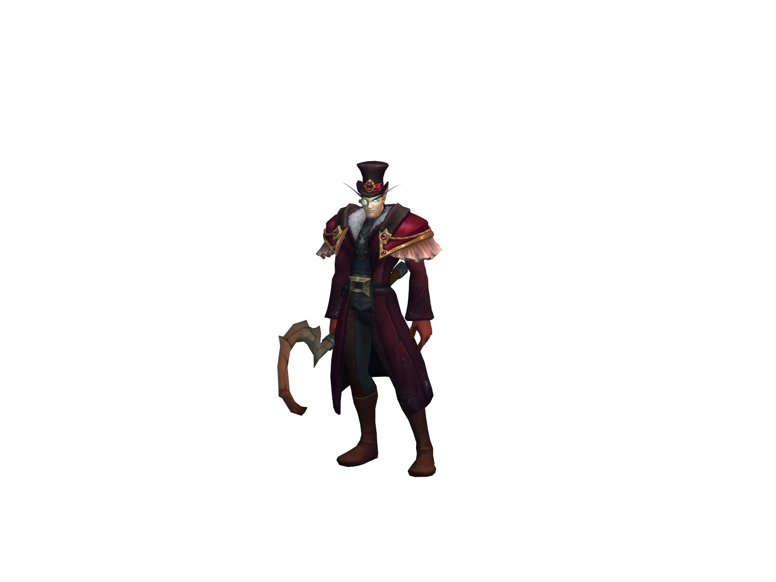 Kibutsujizan 3D character render
