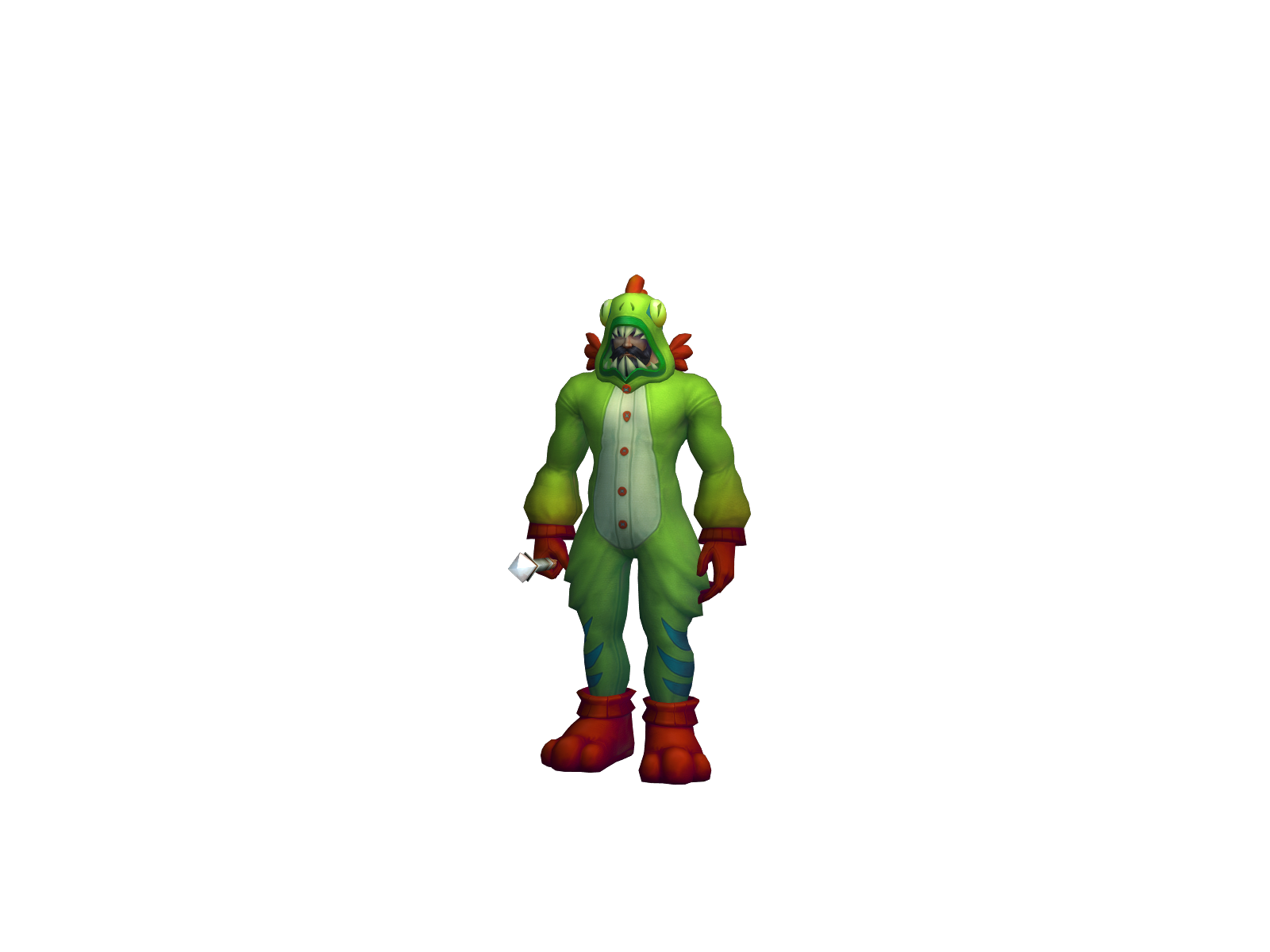 Appleipod 3D character render