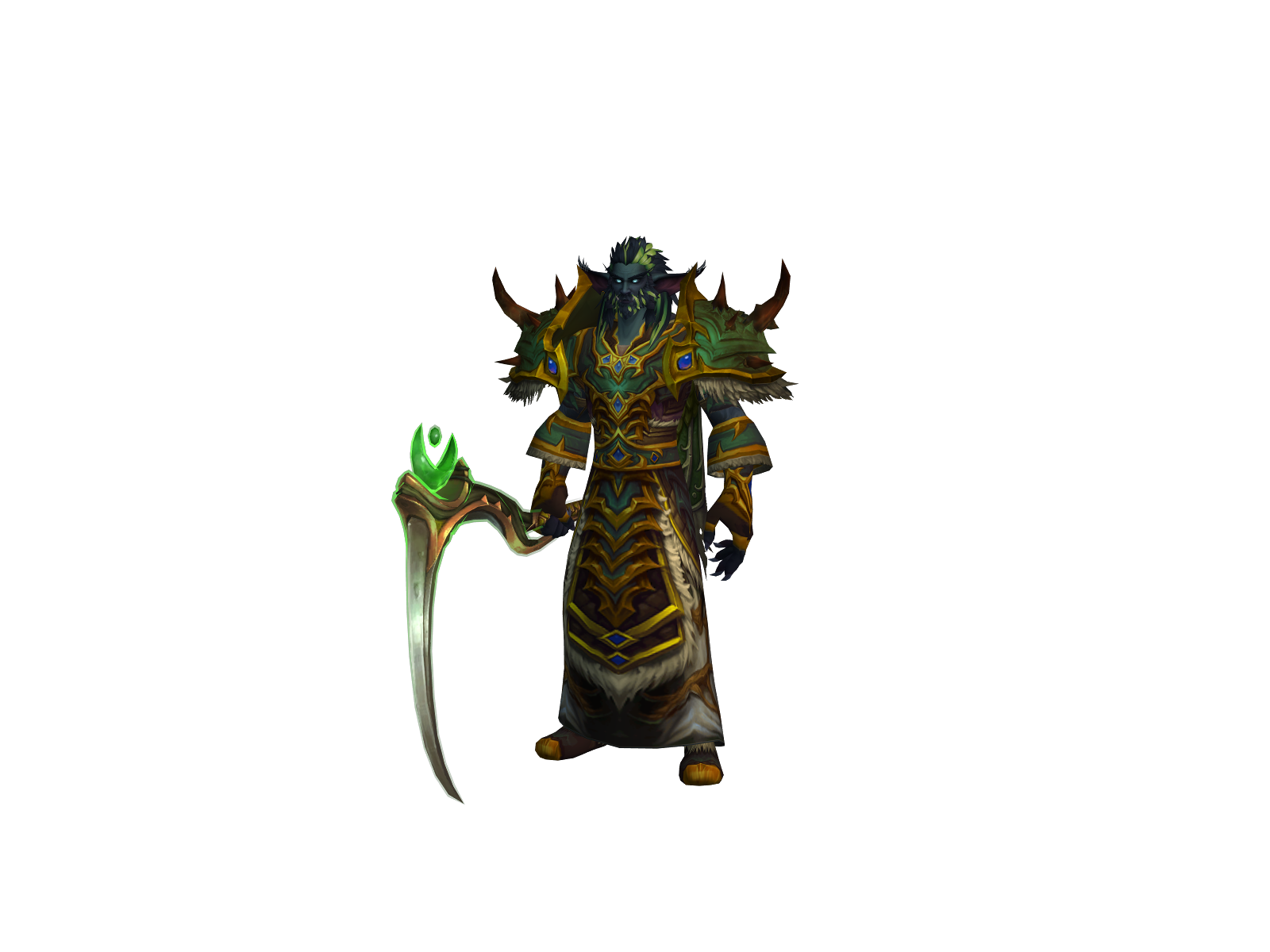 Grímclaw 3D character render