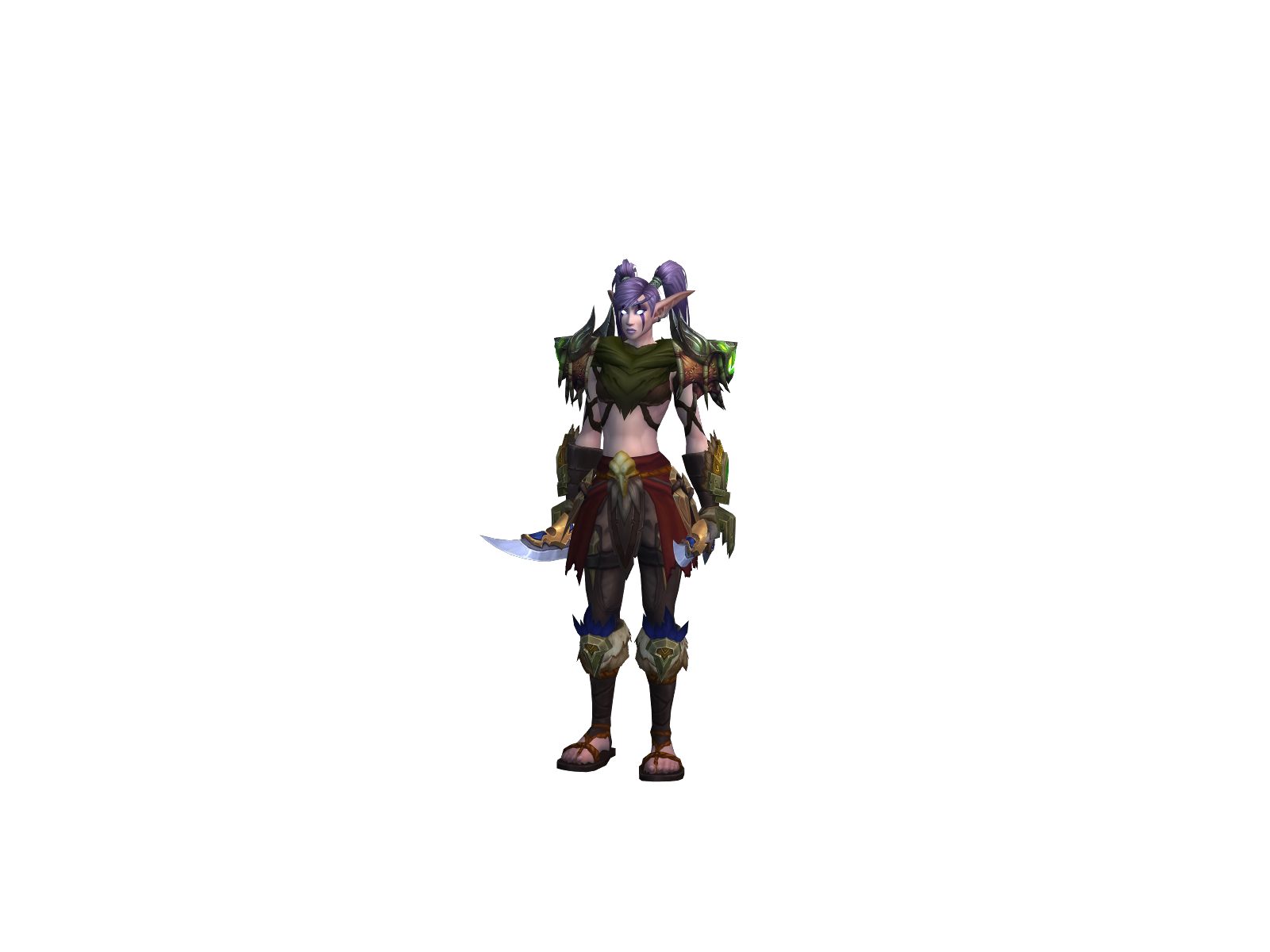 Ragina 3D character render
