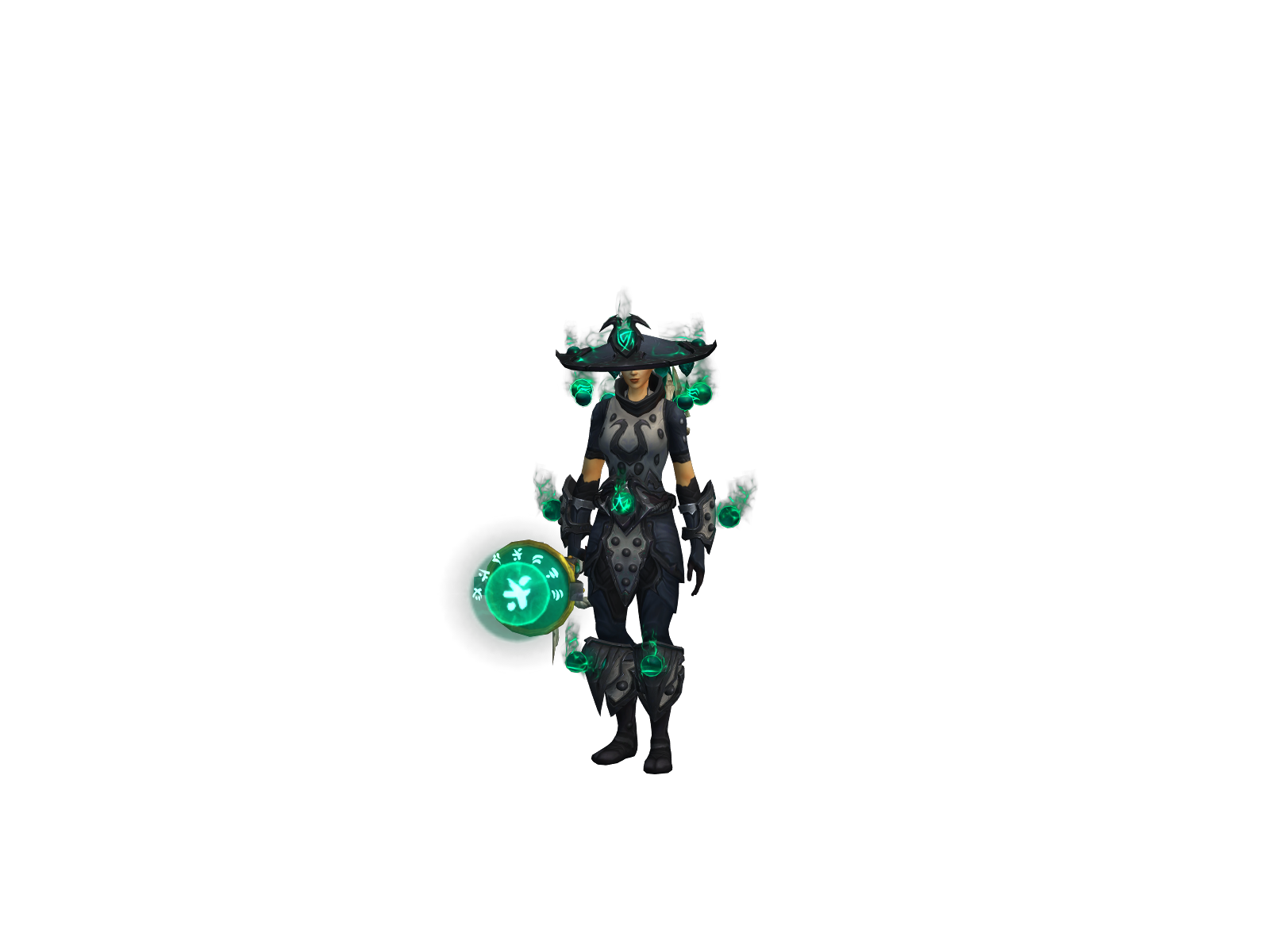 Methylqt 3D character render