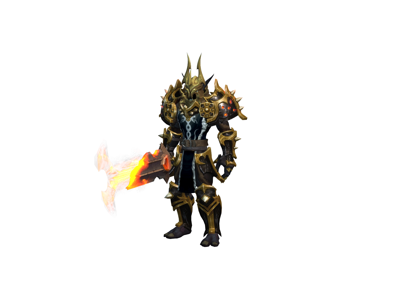 Baphomex 3D character render